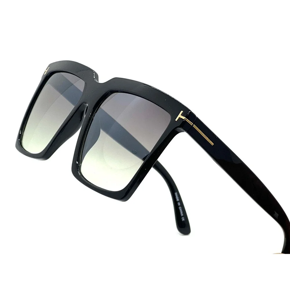 Style Sunglasses Oversized Square‎ Frame Fashion Shades